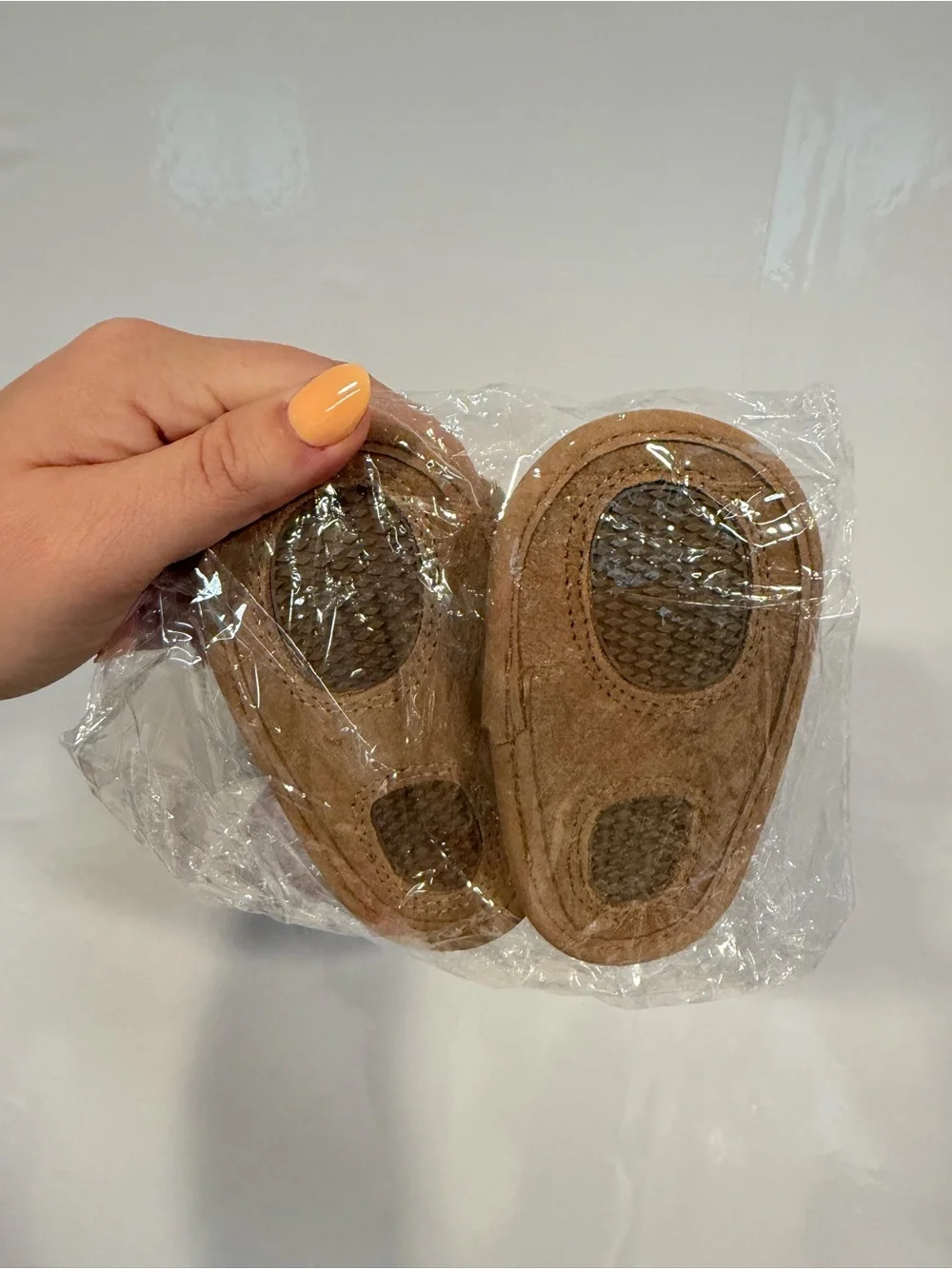 Baby Metallic‎ Bronze Sandal - 0-6 Months